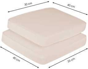 Set de perne crem pentru set de balcon Fieldmann