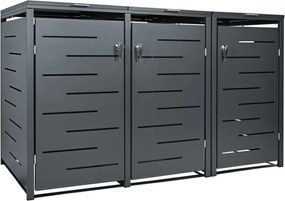 STILISTA Dulap pentru containere 201 x 80 x 116 cm, antracit