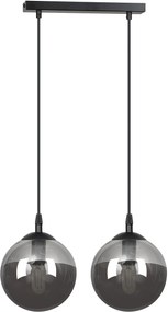 Emibig Cosmo lampă suspendată 2x40 W negru 7122