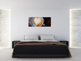 Tablou - Latte art (120x50 cm)