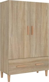 vidaXL Dulap înalt, stejar sonoma, 70x31x115 cm, lemn prelucrat