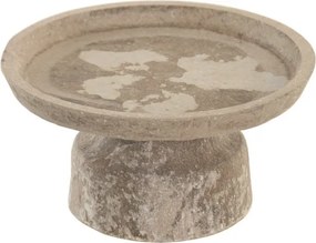 Platou decorativ aspect de piatră maro din MDF , "Terrano"