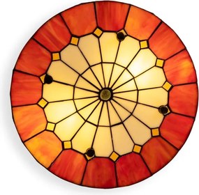 BRILAGI - plafonieră Tiffany cu vitralii SIENNA 2xE27/60W/230V Ø 40 cm