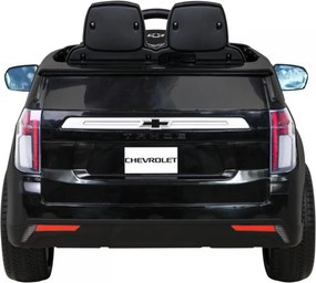 Masinuta Electrica cu acumulator pentru copii NOVOKIDS™ Chevrolet Tahoe SUV, Roti din Cauciuc EVA, Max 25 kg , Usi cu deschidere , 3 Viteze, Lungime