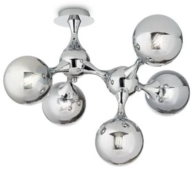 Plafoniera moderna NODI CROMO PL5 200484