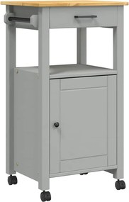 vidaXL Cărucior de bucătărie „MONZA”, 48x40x88,5 cm, lemn masiv de pin