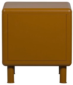 Noptieră galben ocru din metal Rune – WOOOD