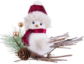 Ornament de Crăciun din material textil 13 cm Bird – Casa Selección