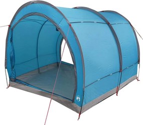 vidaXL Cort pentru depozitare biciclete albastru 256 x 222 x 182 cm