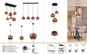 Lustra aplicata design modern MAXY 3L