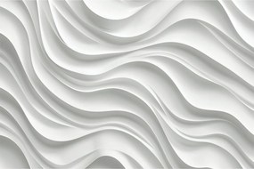 Tablou - Valuri Albe 3D (90x60 cm)