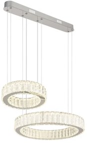 Lustră LED dimabilă pe cablu Globo 67162-80 MUCKY 80W/230V 2700-6000K + telecomandă