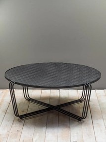 Masuta de cafea, rotunda, din lemn, Tyrolienne