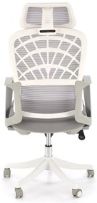 Scaun de birou Vesuvio 2 gri/alb H121 cm
