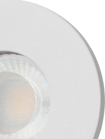 Spot inteligent de baie îngropat alb cu WiFi GU10 - Shed