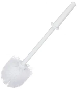 Perie pentru toaleta Brabantia ReNew 648989, 37,2 cm, Maner ergonomic, Alb