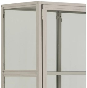 Vitrină gri 77x186x35 cm Seaford – Actona