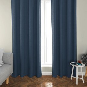 2x draperie albastru inchis OXFORD 140x250 cm