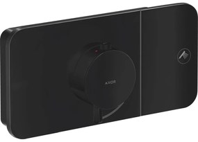 Termostat incastrat pentru 1 consumator, negru mat Negru mat