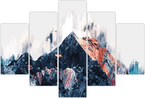 Tablou - Pădure, abstrecție (150x105 cm)