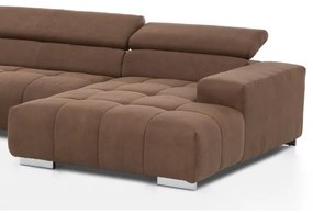 Colțar în formă de U TROPEA stânga, maro