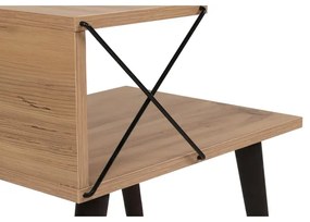 Noptieră CROSS 55x50 cm maro