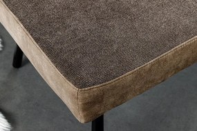 Bancheta moderna BIG GEORGE 160cm maro taupe