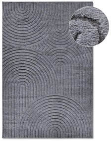 Covor gri antracit 80x120 cm Panglao New York Anthracite – Elle Decoration