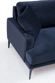 Canapea cu 2 Locuri Papira 2 Seater, Albastru Marin