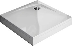 Cadita pentru dus Kolpasan Evelin Q cu masca si picioare incluse 80x80 cm