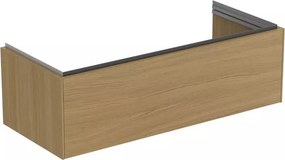 Dulap baza suspendat Ideal Standard Atelier Conca 1 sertar finisaj stejar deschis 120 cm