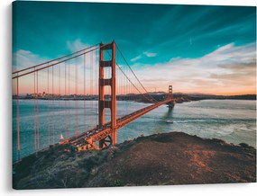 Tablou - Golden Gate, San Francisco (70x50 cm)