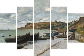 Tablou - Claude Monet, Sainte Adresse, reproducere (150x105 cm)