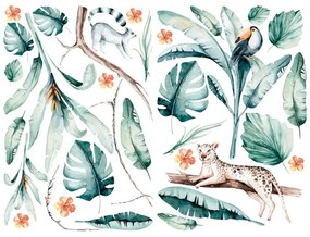 Autocolante decorative pentru perete Ambiance Tropical