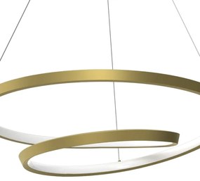 Lustră LED pe cablu LUCERO LED/48W/230V aurie