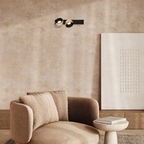 Aplica cu 2 spoturi LED directionabile BRUSHED CHAMPAGNE GOLD ZB-25342