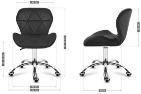 Scaun de birou Forte 3.0 (negru). 1087607