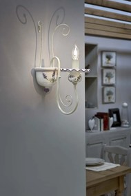 Aplica clasica realizata manual din ceramica SANREMO