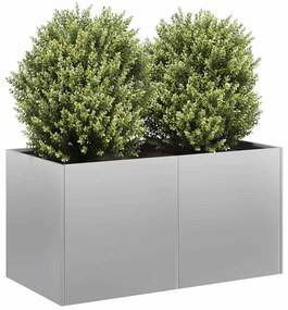 vidaXL Jardinieră 80x40x40 cm oțel galvanizat