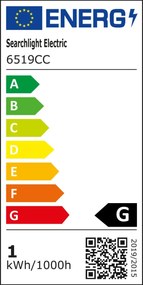 Aplica moderna eleganta cu reader Led Wall crom 6519CC SRT