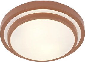 Plafonieră modernă Sienna cu alb 34cm IP44 - Walden