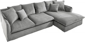 Canapea confortabila cu sezlong dreapta Heaven 255cm