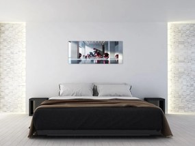 Tablou - Spațiu 3D cu bile II. (120x50 cm)