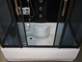 Cabină de cadă cu hidromasaj XL150, dimensiuni 150x85x215 cm
