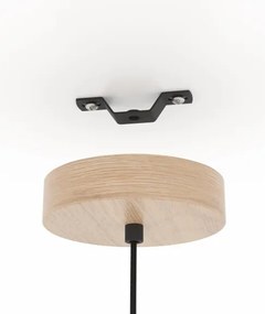 Lustră pe cablu Eglo 390323 HONTONGAS 1xE27/25W/230V bej