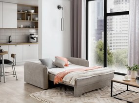 OFERTA Canapea extensibila 2 locuri LAINE, bej II calitate
