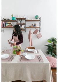 Suport pentru farfurii din material textil 48x33 cm Maya - Tiseco Home Studio