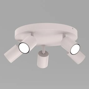 Plafonieră cu spoturi FUN 5xGU10/8W/230V crem