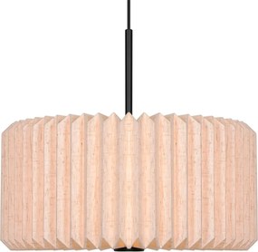 Lustra suspendata moderna cu abajur plisat Vivienne