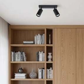 Brilagi - Spot LED RGBW dimerizabil SELE MODERN, 2x GU10, 4,8W, 230V, negru